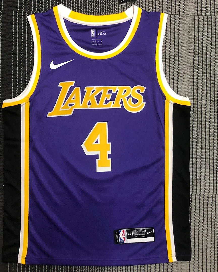 Camisola NBA Los Angeles Lakers Rajon Rondo #4 Roxa