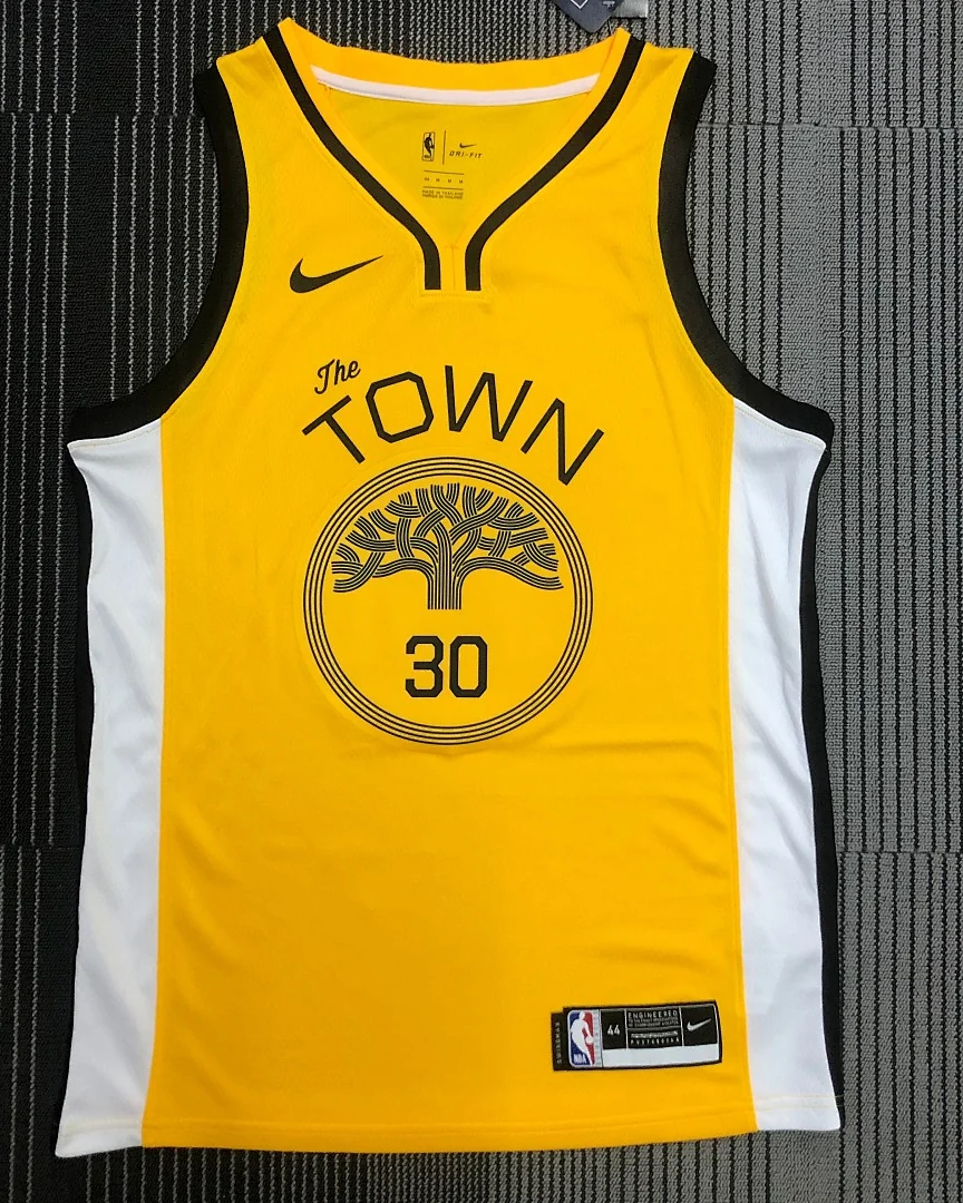 Camisola NBA Golden State Warriors Stephen Curry #30 Earned Edition 2018