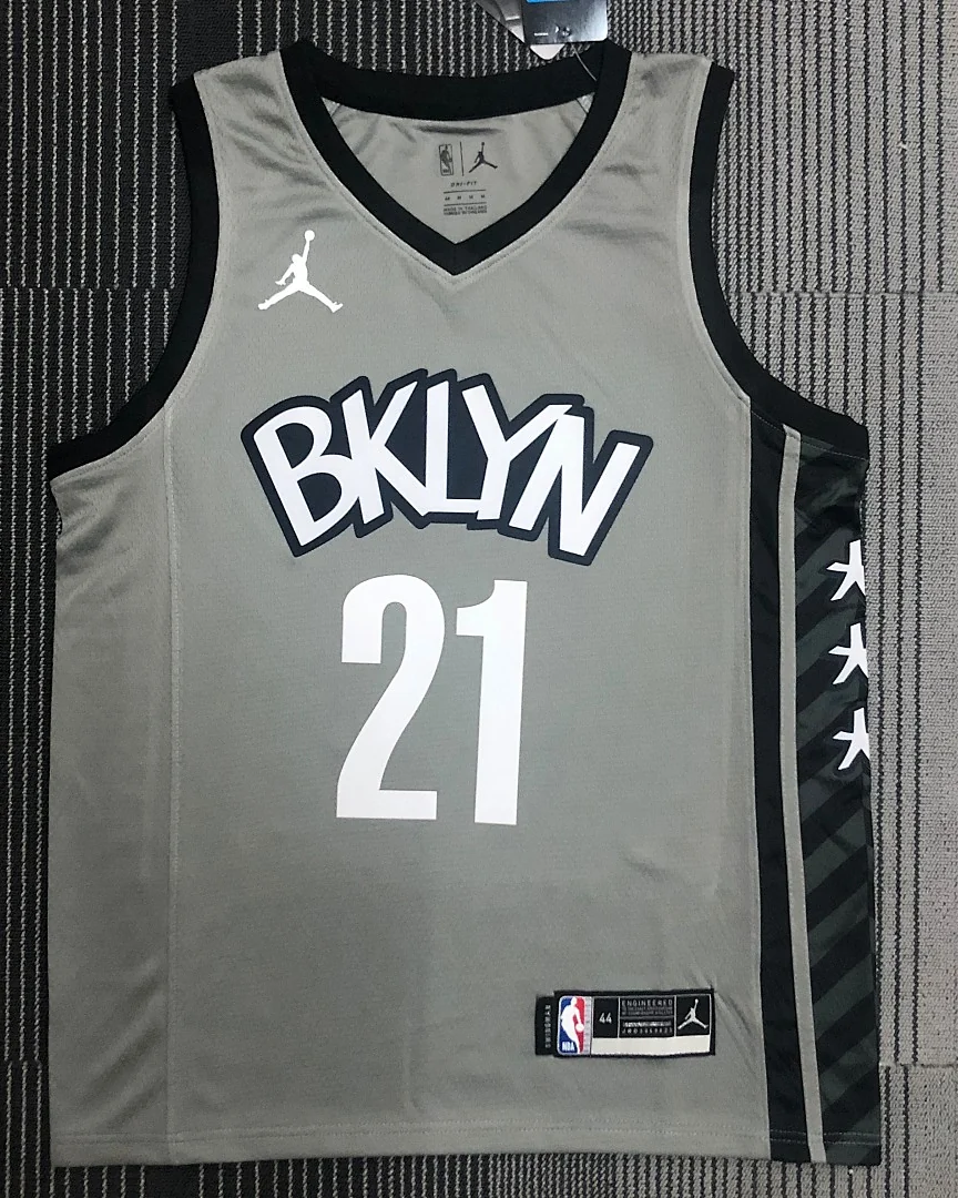 Camisola NBA Brooklyn Nets LaMarcus Aldridge #21 Jordan
