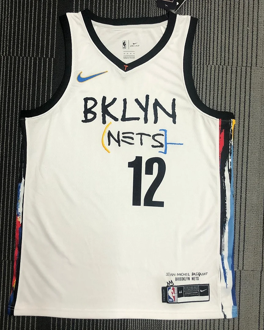 Camisola NBA Brooklyn Nets Joe Harris #12 Edição Especial Branca