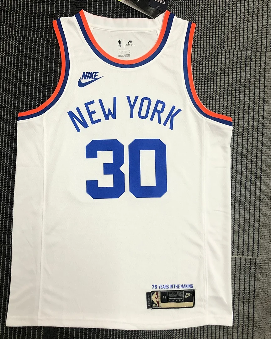 Camisola NBA New York Knicks Julius Randle #30 Retro 75.º Aniversário