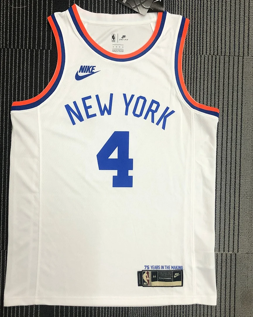 Camisola NBA New York Knicks Derrick Rose #4 Retro 75.º Aniversário