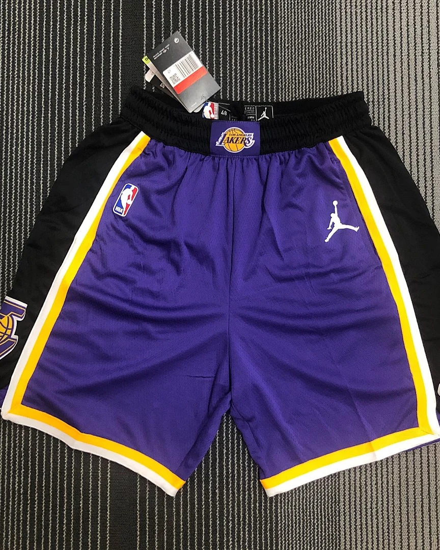 Calções NBA Los Angeles Lakers Jordan 2021