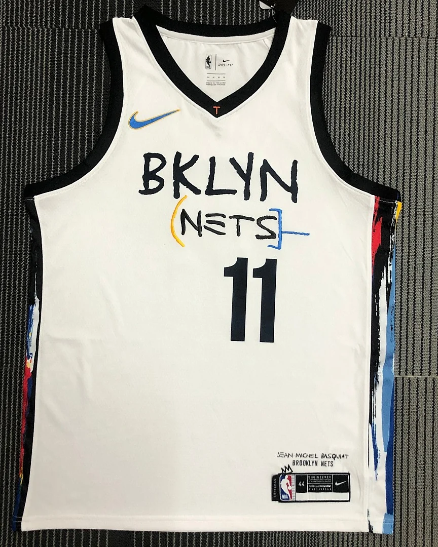 Camisola NBA Brooklyn Nets Kyrie Irving #11 Edição Especial Branca