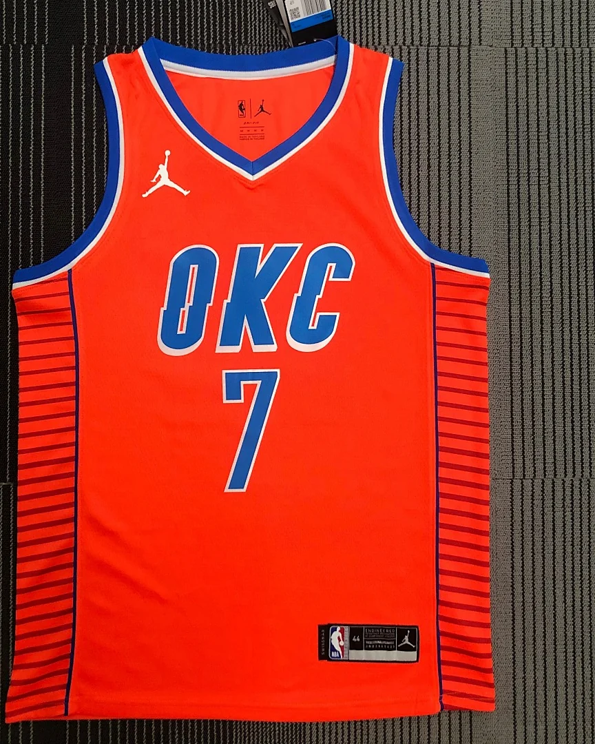 Camisola NBA Oklahoma City Thunder Carmelo Anthony #7 Jordan 2021