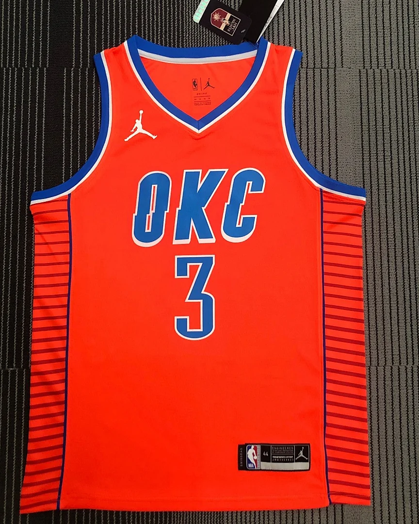 Camisola NBA Oklahoma City Thunder Chris Paul #3 Jordan 2021