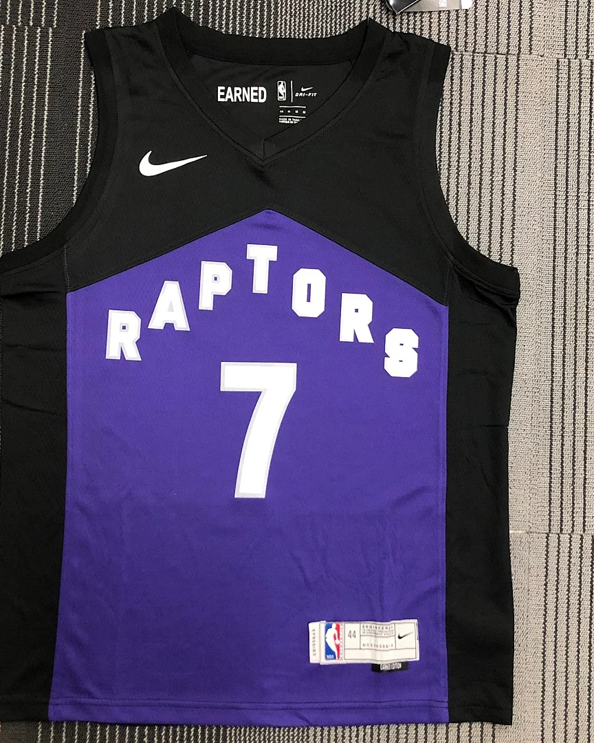 Camisola NBA Toronto Raptors Kyle Lowry #7 Earned Edition 2021