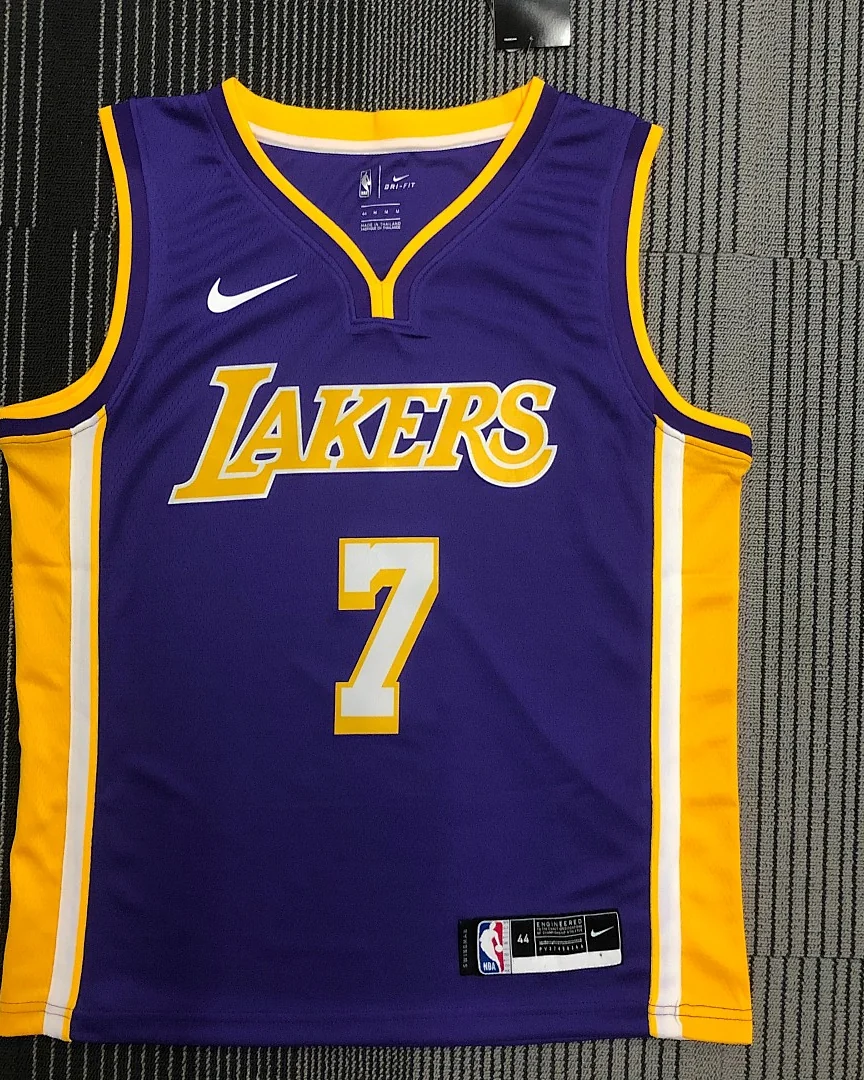Camisola NBA Los Angeles Lakers Carmelo Anthony #7 Roxa