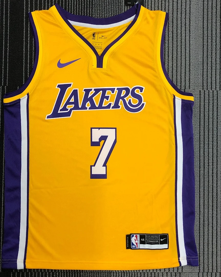 Camisola NBA Los Angeles Lakers Carmelo Anthony #7 Amarela