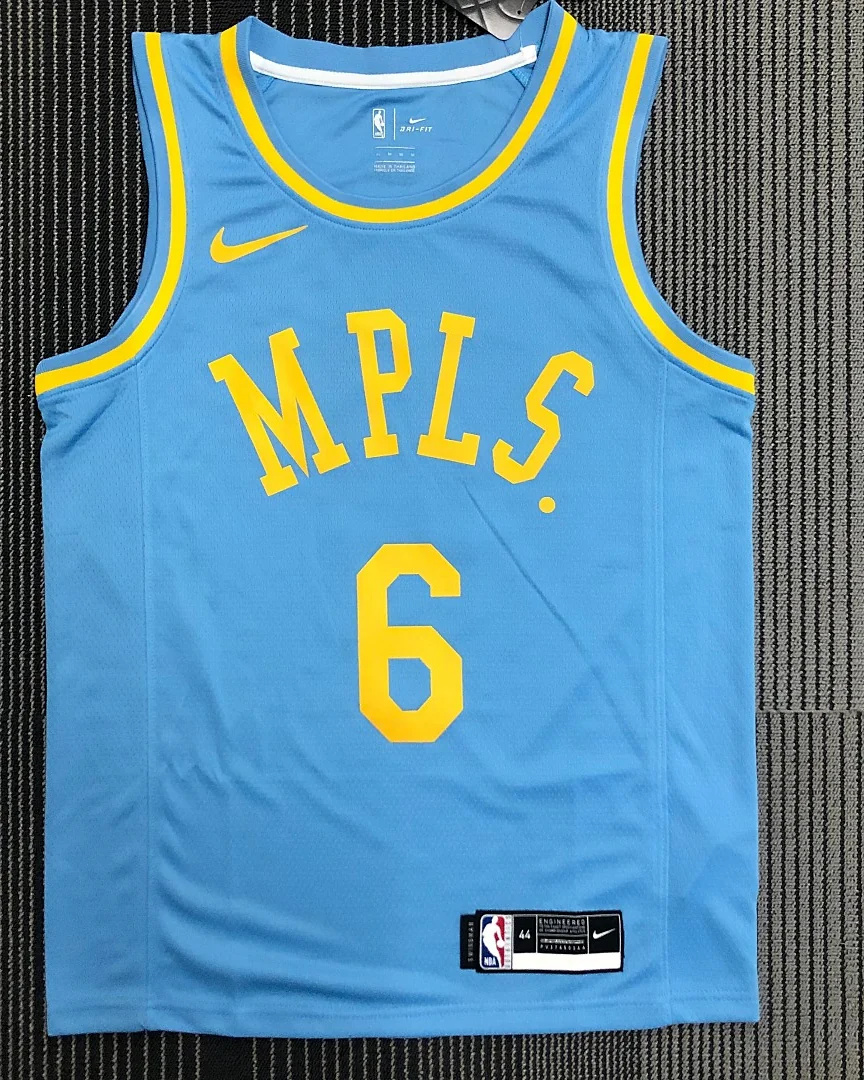 Camisola NBA Los Angeles Lakers LeBron James #6 Edição Especial