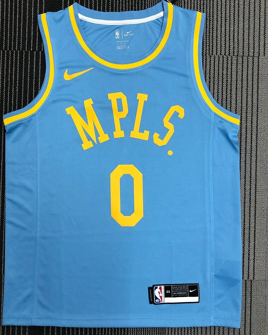 Camisola NBA Los Angeles Lakers Russell Westbrook #0 Edição Especial