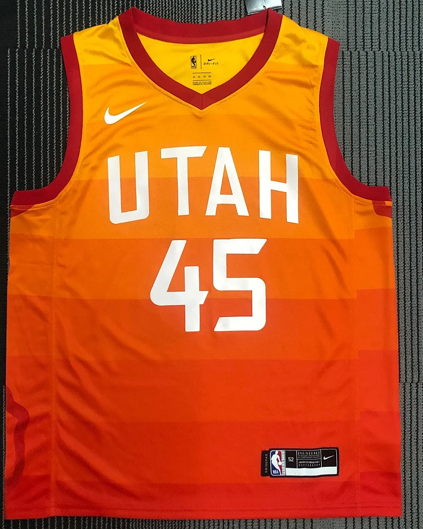 Camisola NBA Utah Jazz Donovan Mitchell #45 Edição Especial 2019