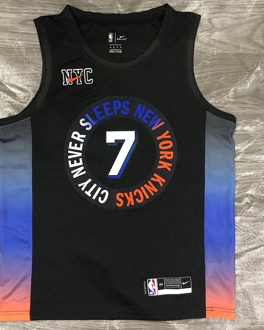 Camisola NBA New York Knicks Carmelo Anthony #7 Edição Especial 2021