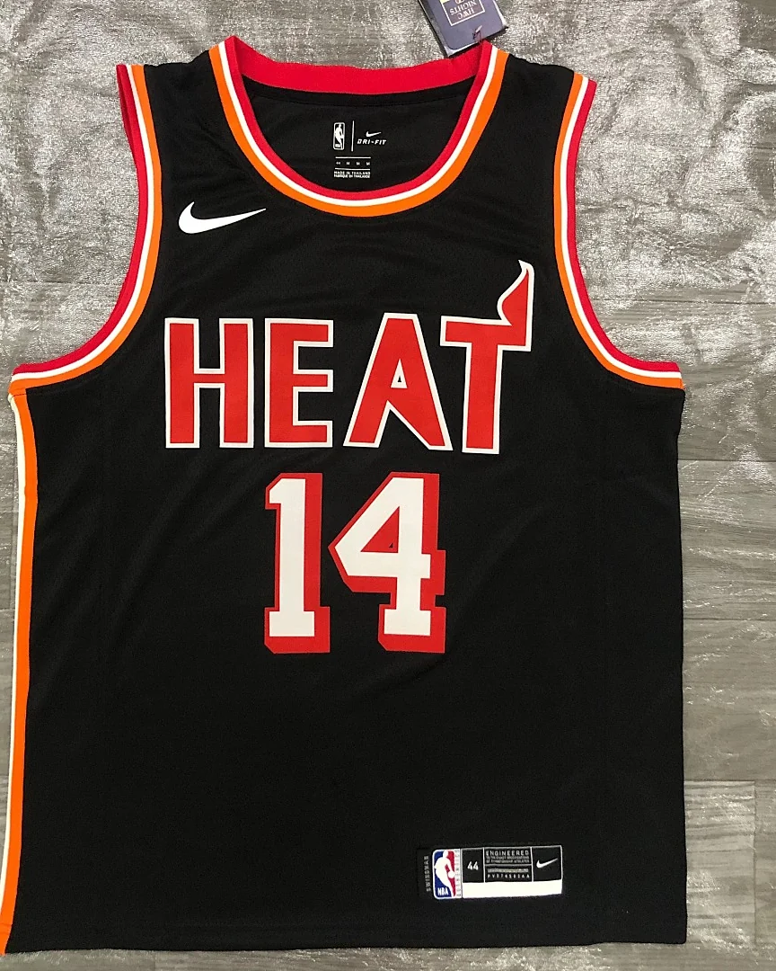 Camisola NBA Miami Heat Tyler Herro #14 Edição Especial Preta 2018