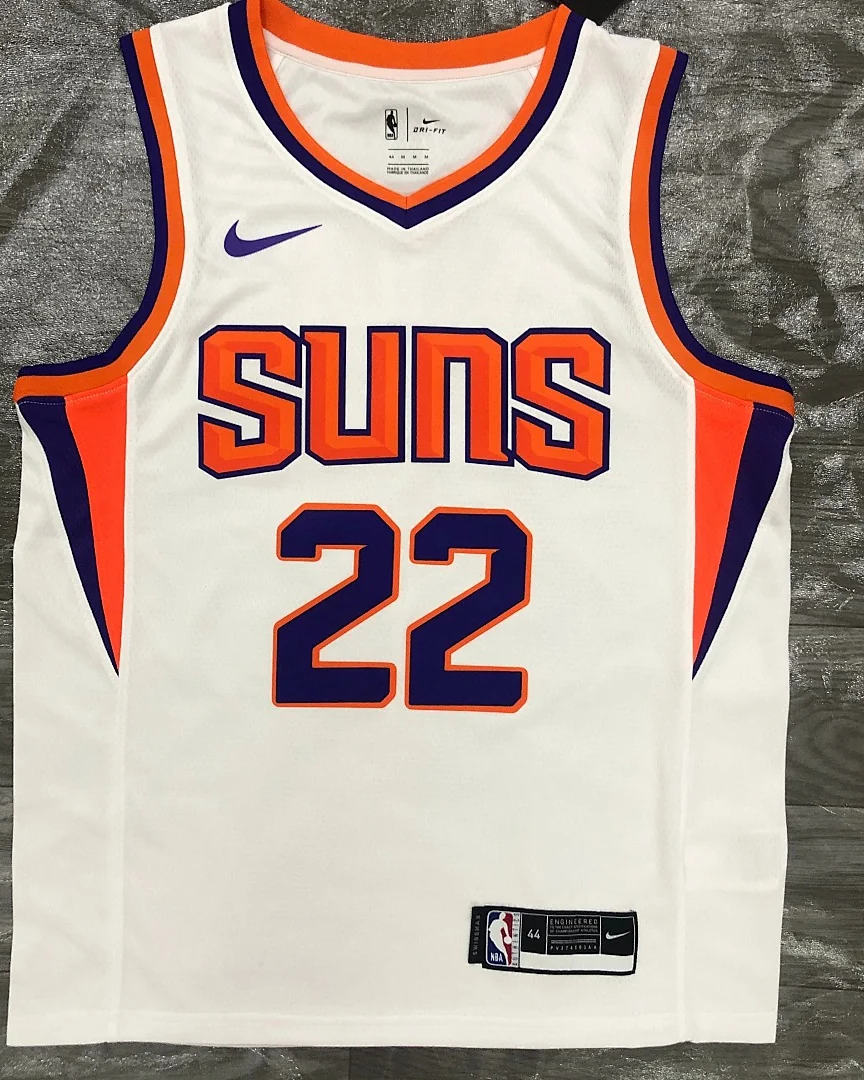 Camisola NBA Phoenix Suns Deandre Ayton #22 Branca