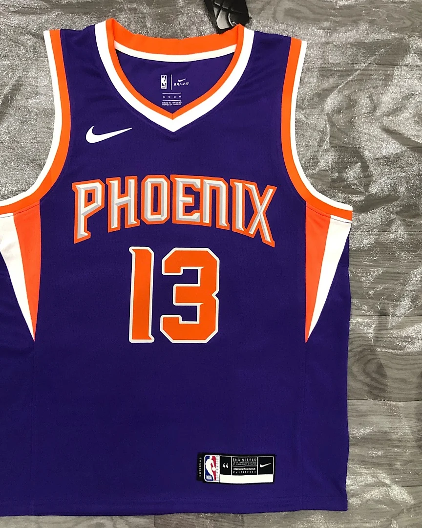 Camisola NBA Phoenix Suns Steve Nash #13 Roxa