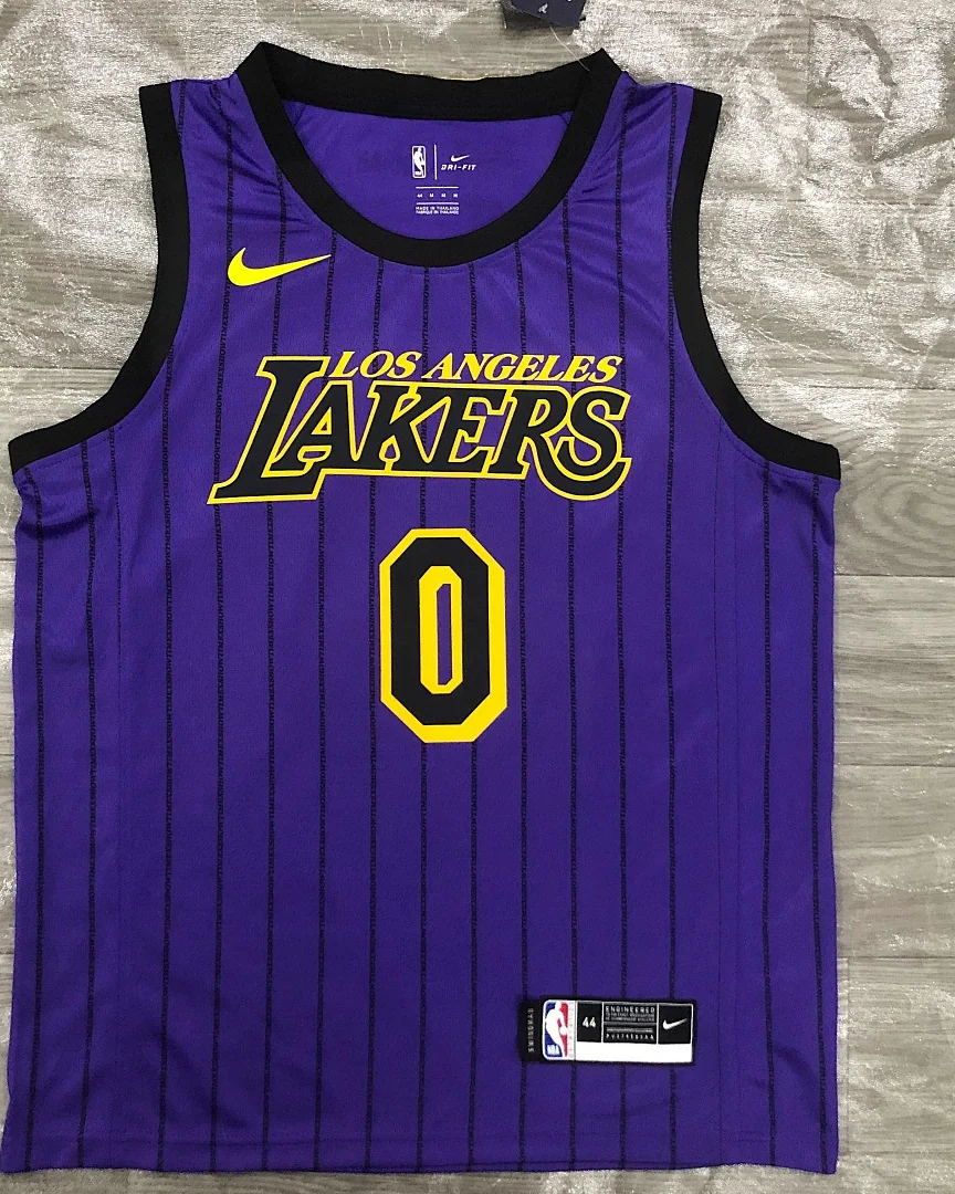 Camisola NBA Los Angeles Lakers Nick Young #0 Edição Especial Roxa 2018