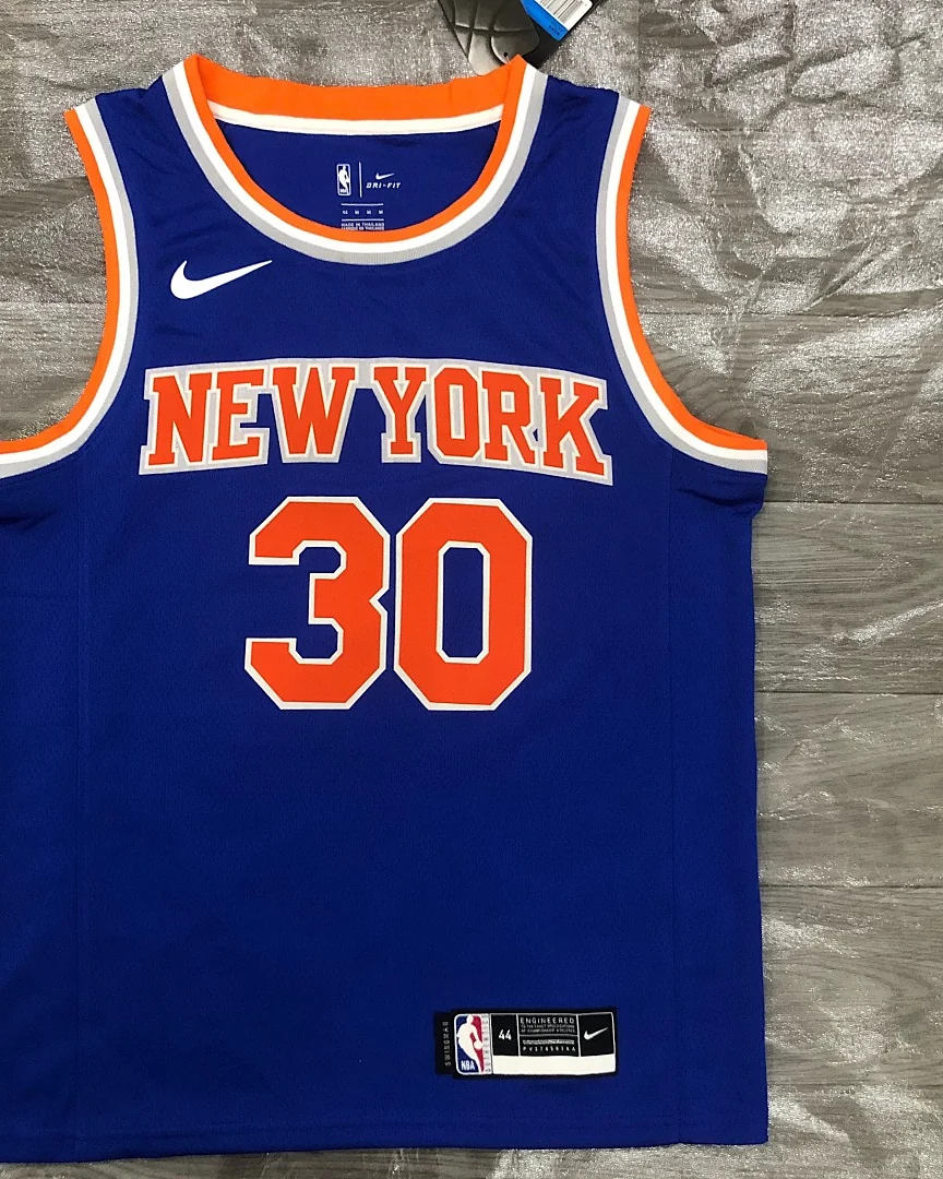 Camisola NBA New York Knicks Julius Randle #30 Azul