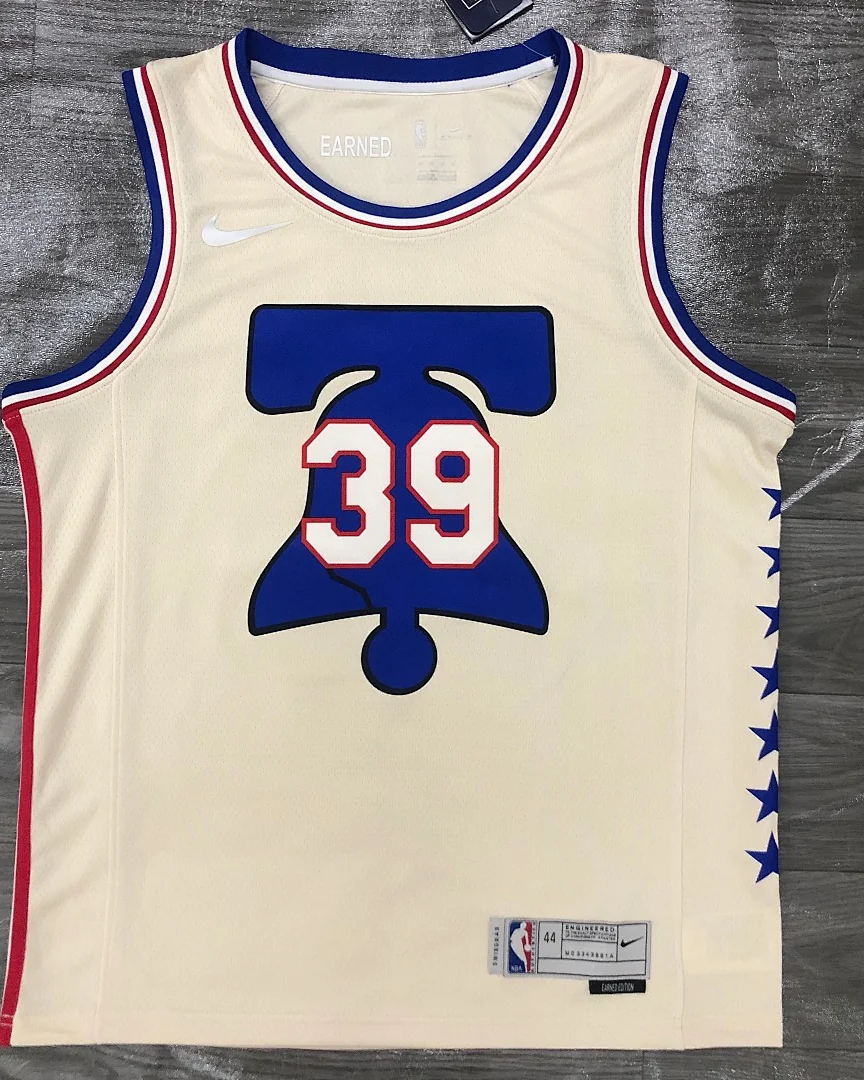 Camisola NBA Philadelphia 76ers Dwight Howard #39 Earned Edition 2021