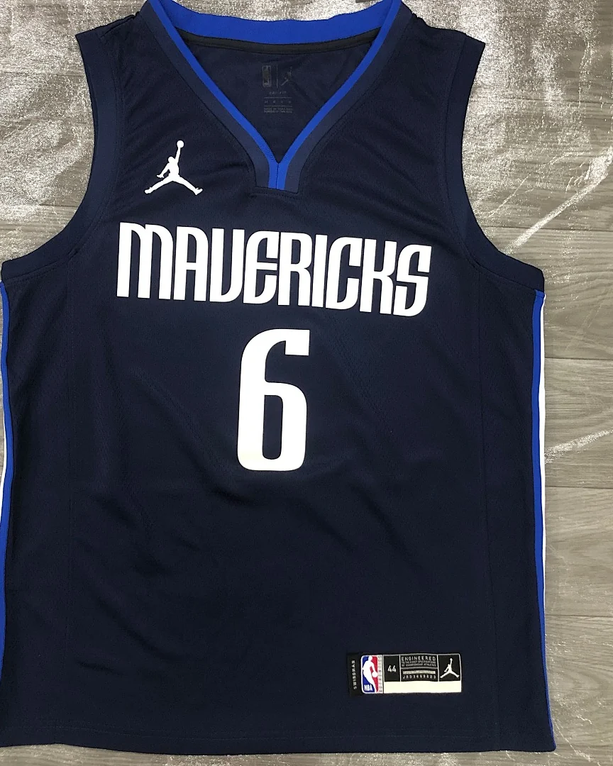Camisola NBA Dallas Mavericks Kristaps Porzingis #6 Jordan 2021