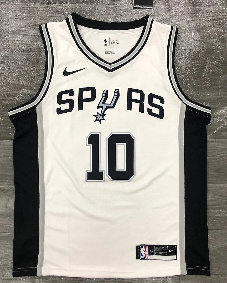 Camisola NBA San Antonio Spurs DeMar DeRozan #10 Branca