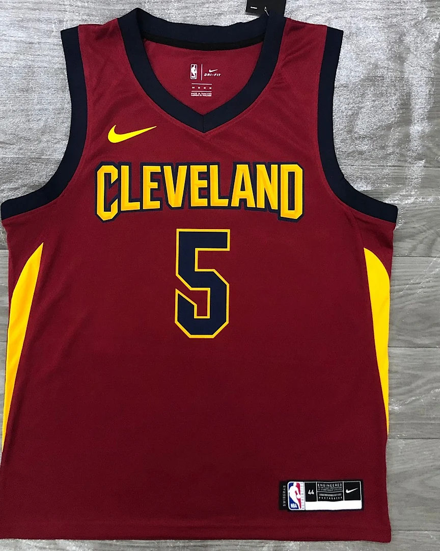 Camisola NBA Cleveland Cavaliers JR Smith #5 Edição Especial Vermelha 2017