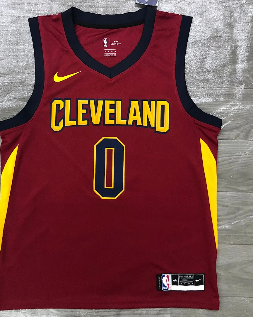 Camisola NBA Cleveland Cavaliers Kevin Love #0 Edição Especial Vermelha 2017