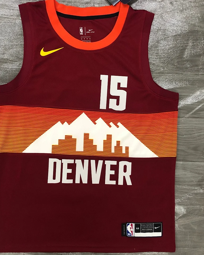 Camisola NBA Denver Nuggets Nikola Jokic #15 Edição Especial 2021