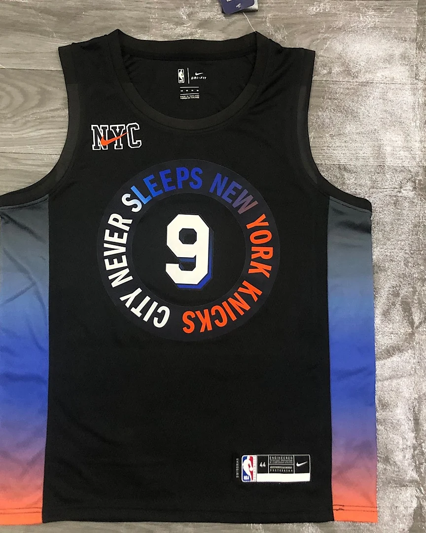 Camisola NBA New York Knicks RJ Barrett #9 Edição Especial 2021