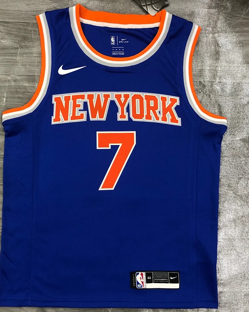 Camisola NBA New York Knicks Carmelo Anthony #7 Azul