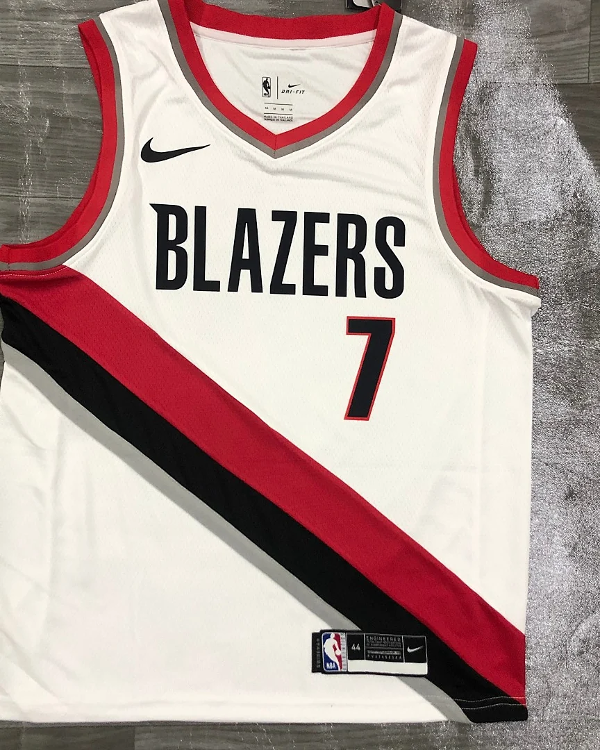 Camisola NBA Portland Trail Blazers Brandon Roy #7 Branca 2021