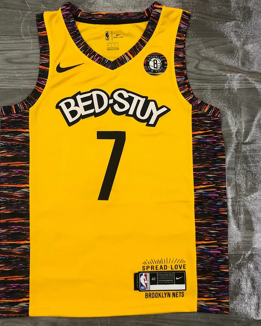 Camisola NBA Brooklyn Nets Kevin Durant #7 Comemorativa