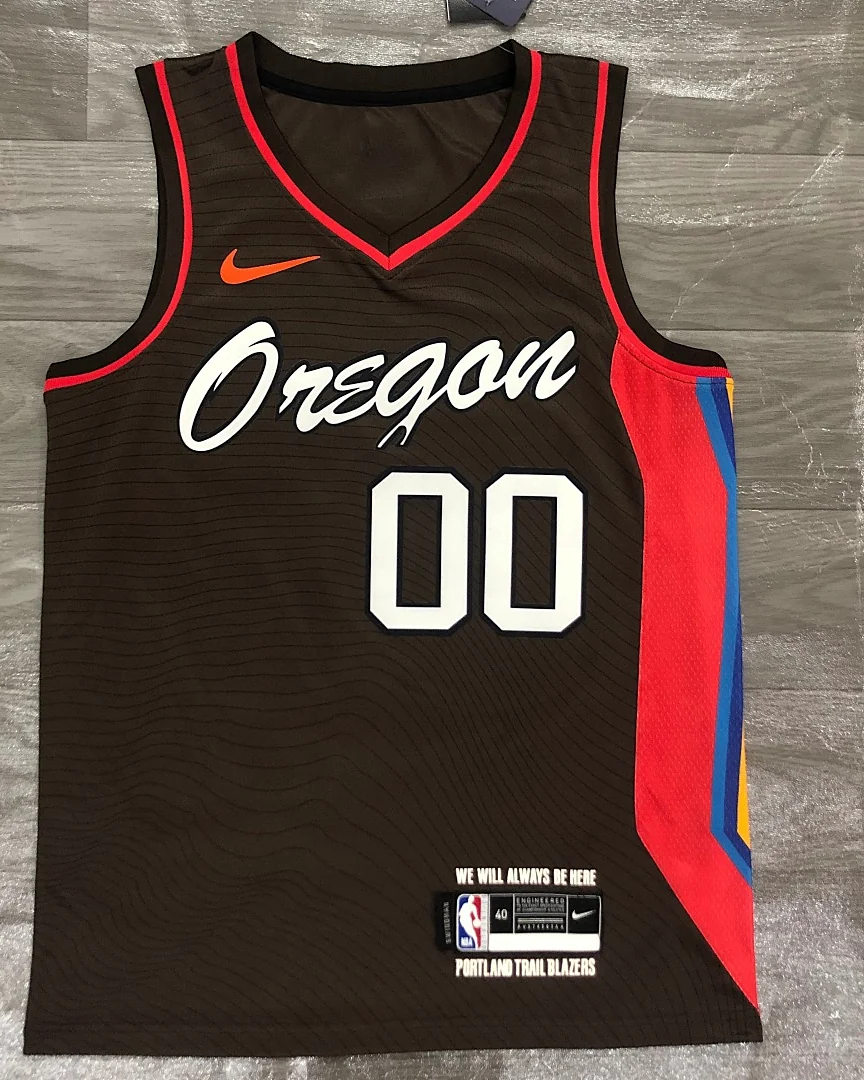 Camisola NBA Portland Trail Blazers Carmelo Anthony #00 Edição Especial Castanha 2021