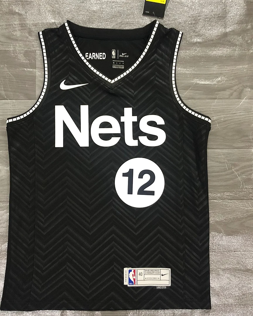 Camisola NBA Brooklyn Nets Joe Harris #12 Earned Edition 2021