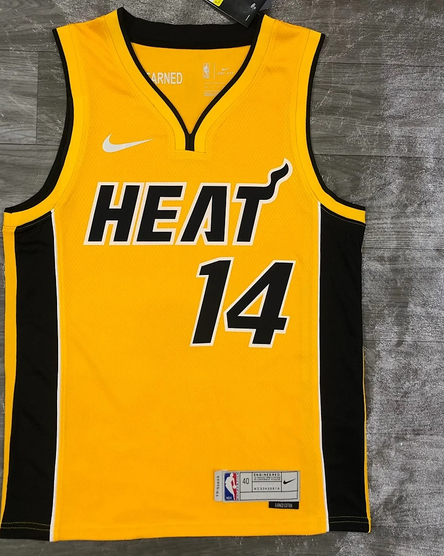 Camisola NBA Miami Heat Tyler Herro #14 Earned Edition 2021