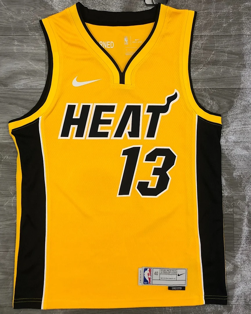 Camisola NBA Miami Heat Bam Adebayo #13 Earned Edition 2021