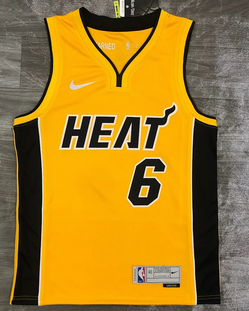Camisola NBA Miami Heat LeBron James #6 Earned Edition 2021