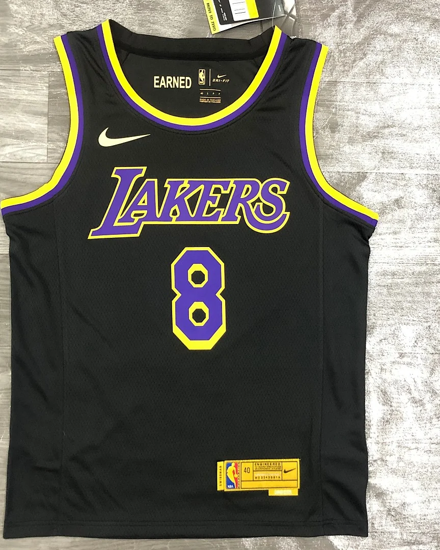 Camisola NBA Los Angeles Lakers Kobe Bryant #8 Earned Edition 2021