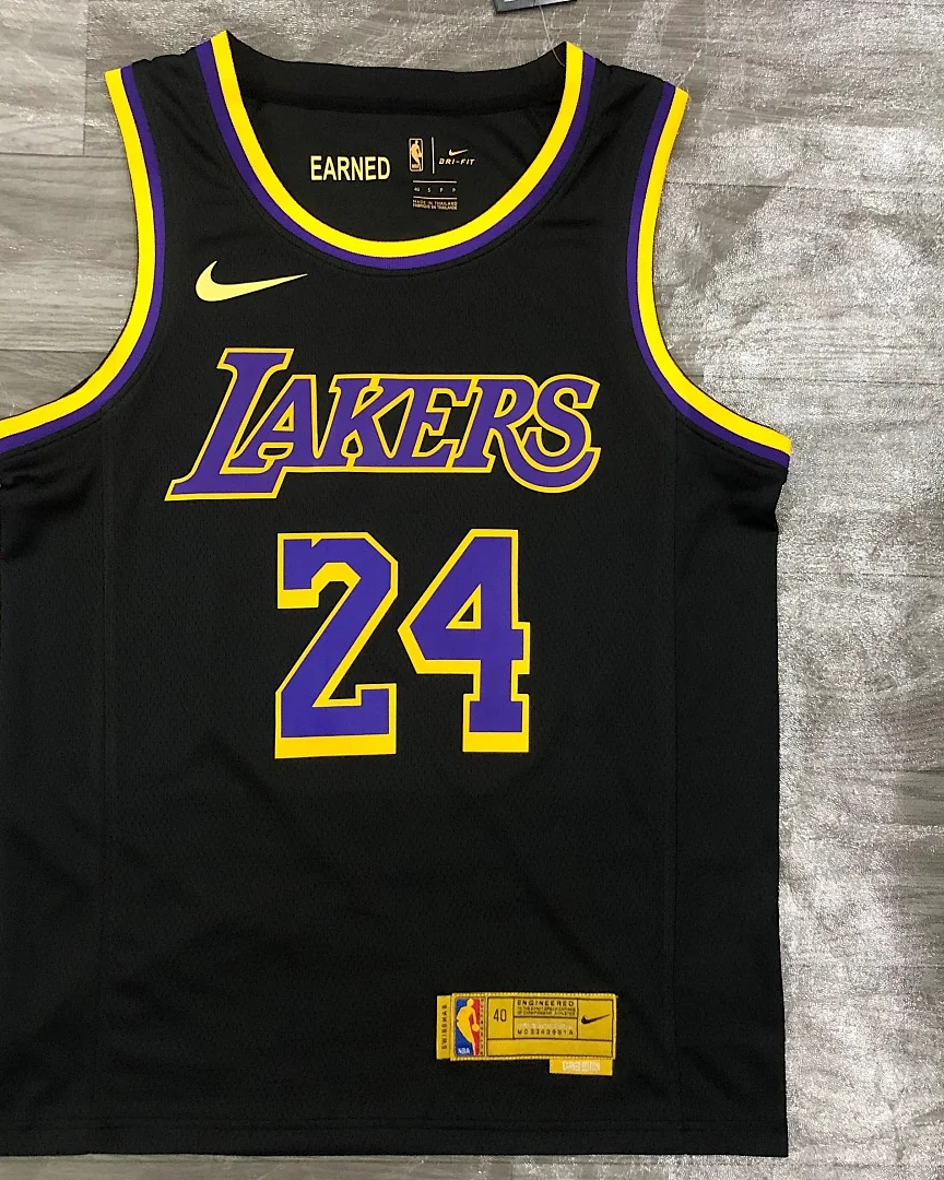 Camisola NBA Los Angeles Lakers Kobe Bryant #24 Earned Edition 2021