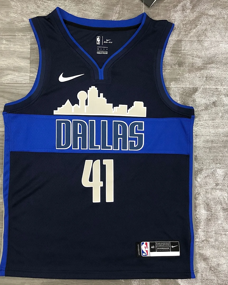 Camisola NBA Dallas Mavericks Dirk Nowitzki #41 Edição Especial