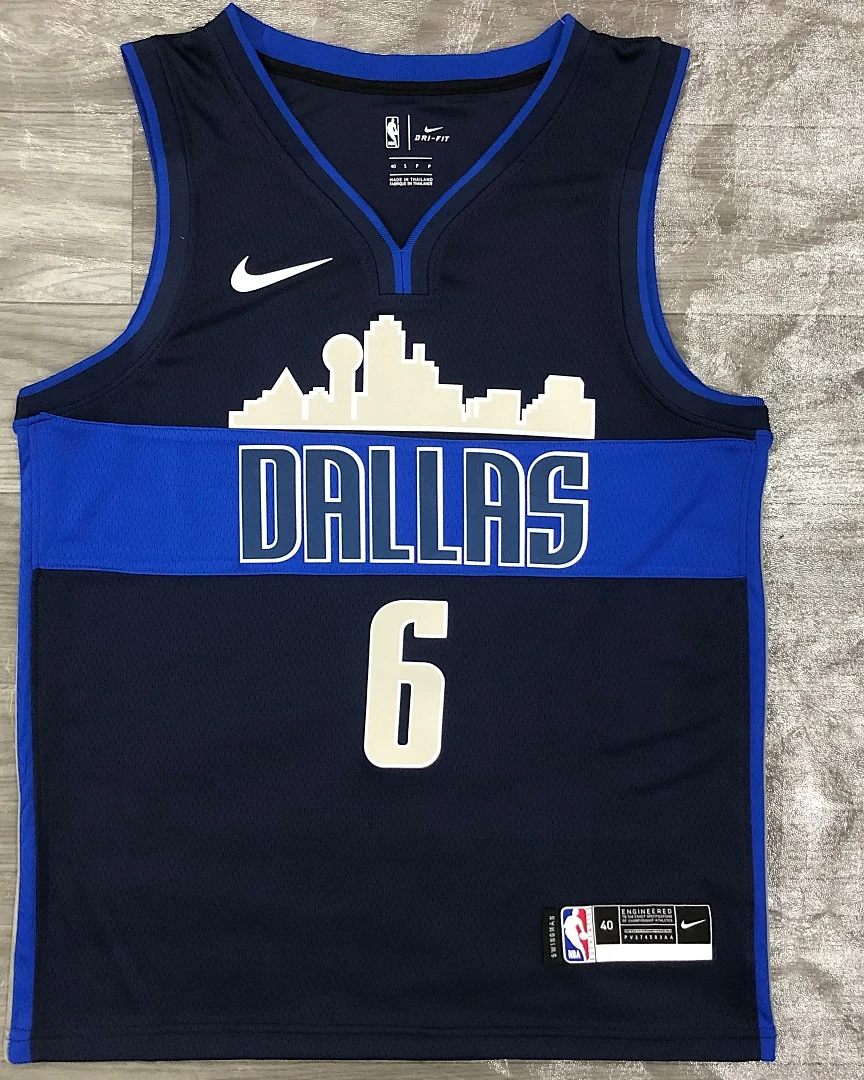 Camisola NBA Dallas Mavericks Kristaps Porzingis #6 Edição Especial