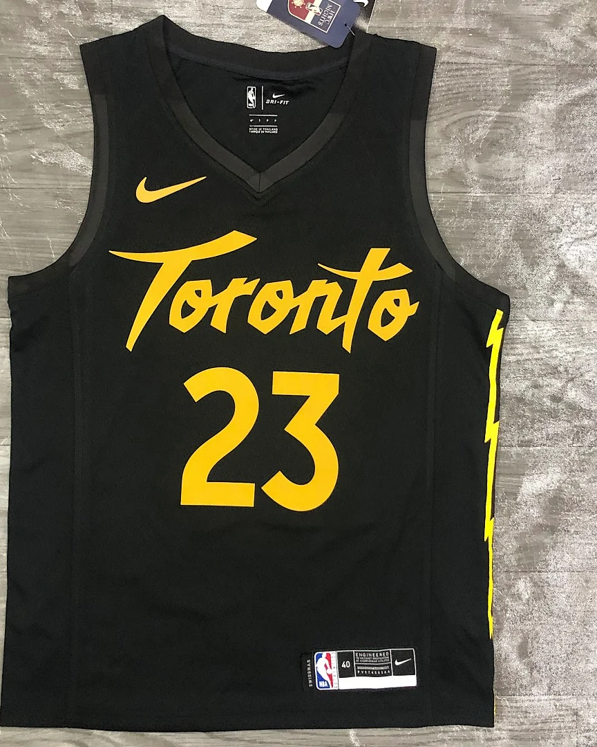 Camisola NBA Toronto Raptors Fred VanVleet #23 Edição Especial Preta 2021