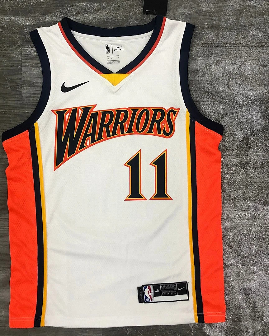 Camisola NBA Golden State Warriors Klay Thompson #11 Branca