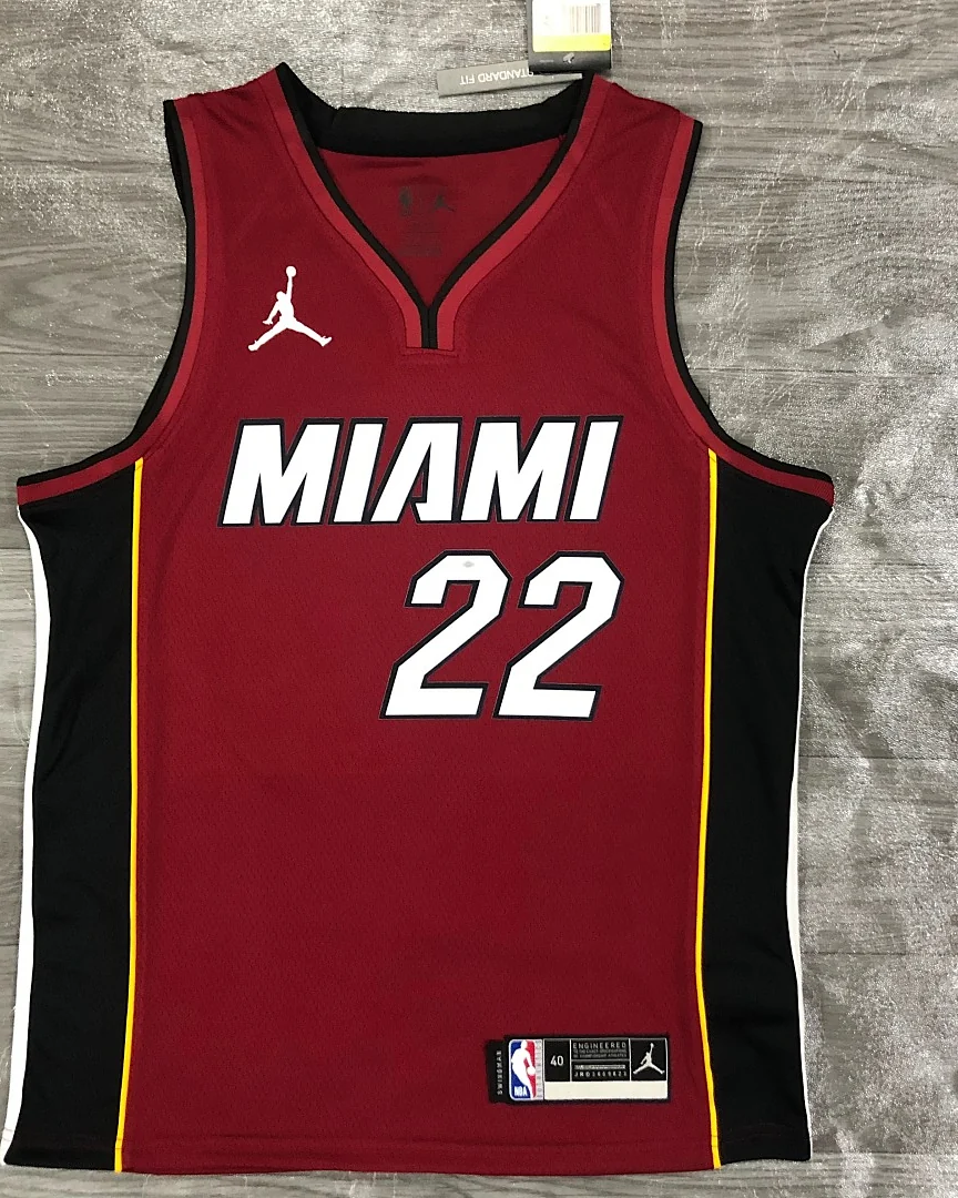 Camisola NBA Miami Heat Jimmy Butler #22 Jordan 2021