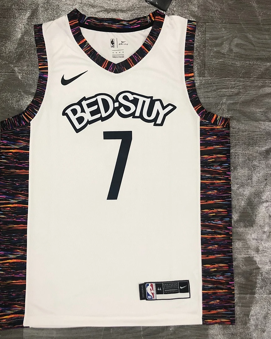 Camisola NBA Brooklyn Nets Kevin Durant #7 Edição Especial Branca 2020