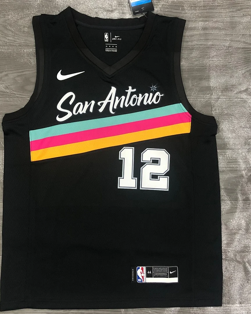 Camisola NBA San Antonio Spurs LaMarcus Aldridge #12 Edição Especial 2021