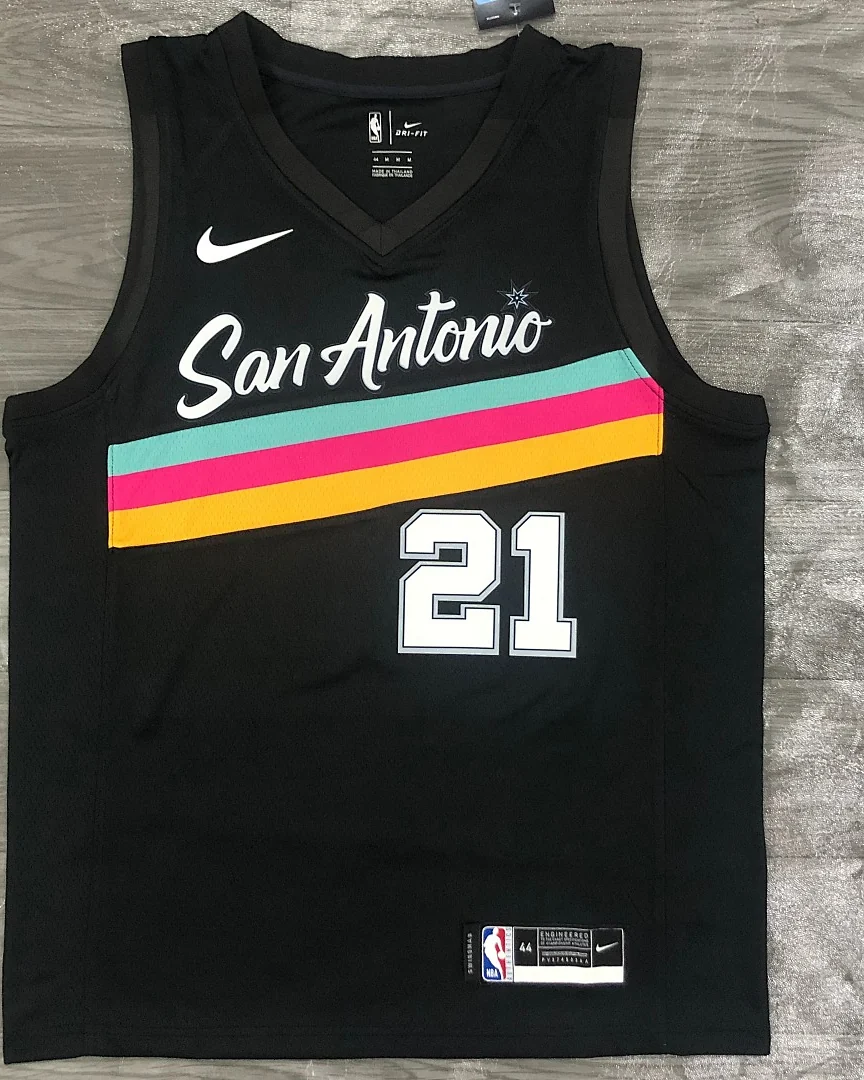 Camisola NBA San Antonio Spurs Tim Duncan #21 Edição Especial 2021