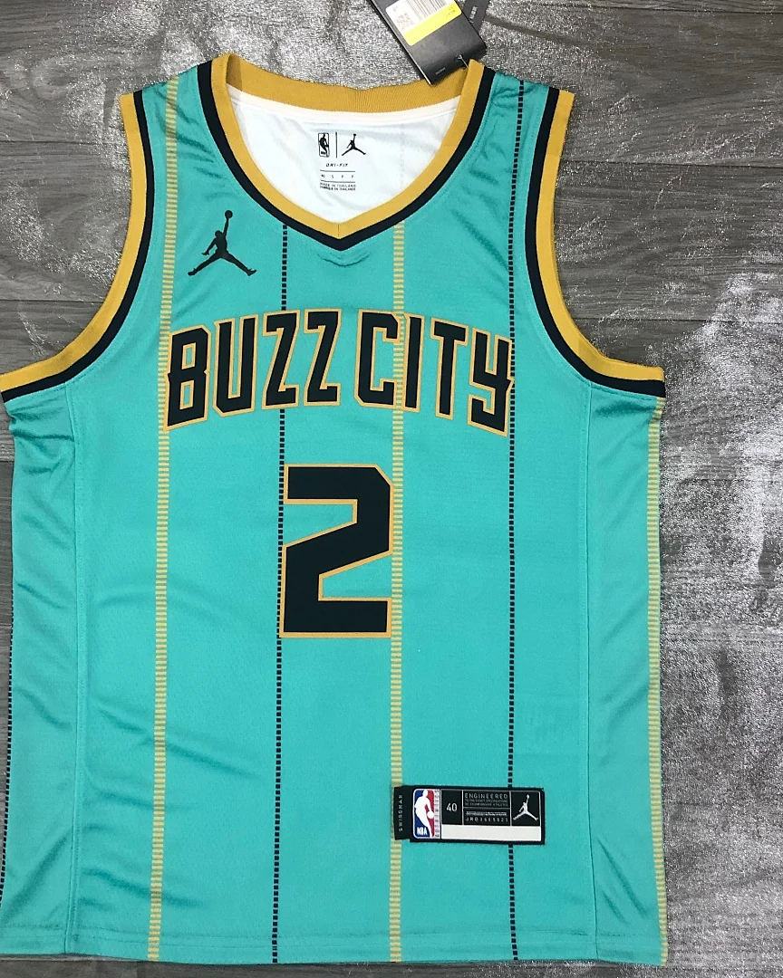 Camisola NBA Charlotte Hornets LaMelo Ball #2 Edição Especial 2021