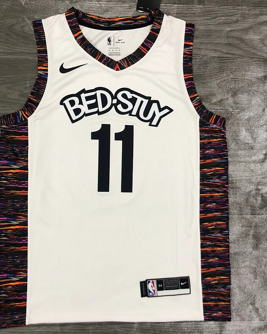 Camisola NBA Brooklyn Nets Kyrie Irving #11 Edição Especial Branca 2020