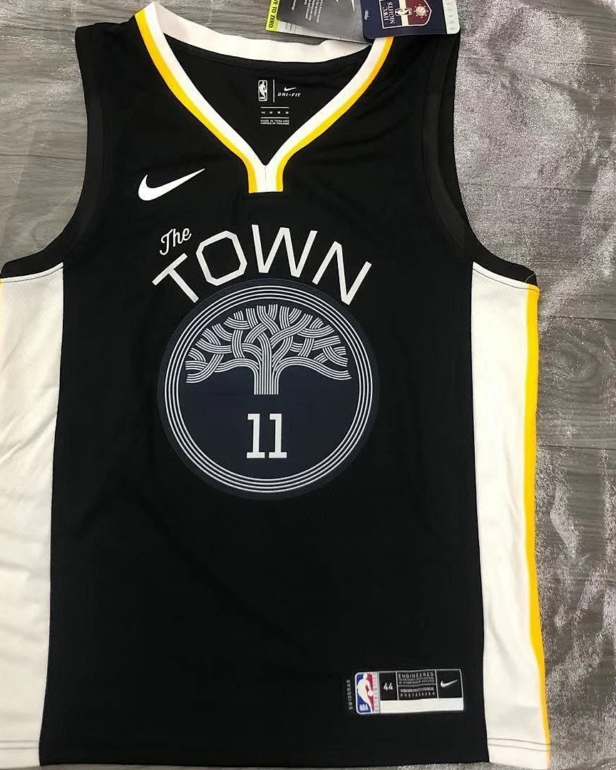 Camisola NBA Golden State Warriors Klay Thompson #11 Edição Especial Preta 2019